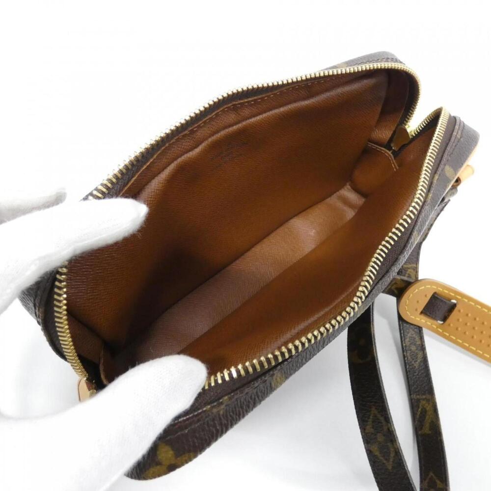 LOUIS VUITTON Authentic Brown Monogram Shoulder Bag - Picture 9 of 10